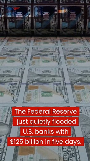 The money printer’s back on — $125 billion in five days. Another quiet Fed bailout while inflation keeps rising. If they’re saving banks with printed cash… who’s saving your retirement? ️ Learn how gold can protect your wealth: offer.americanalternativeassets.com/free-wealth-protection-kit?utm_source=14340956-Social2025 #FedBailout #MoneyPrinter #Recession2025 #InflationAlert #GoldIRA #WealthProtection #AmericanAlternativeAssets | American Alternative Assets | Facebook