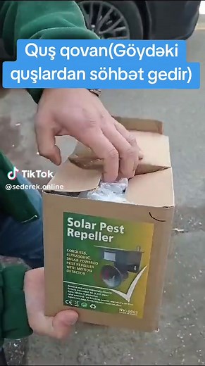 Quş Qovan - The Power of Ultrasonic Soler Pest Repeller