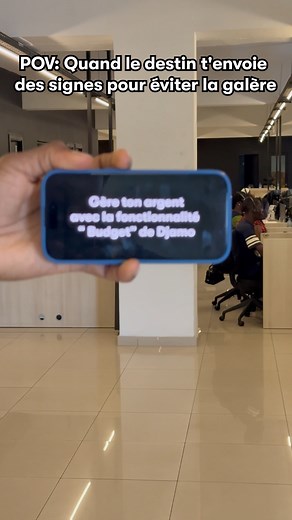 Il faut écouter le destin.😎 Ouvre ton app Djamo et clique sur " Budget" | Djamo Côte d'Ivoire