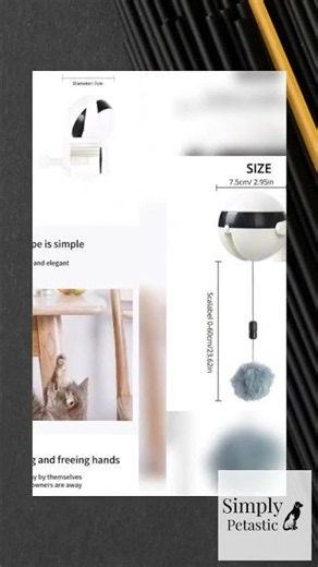 Interactive Cat Toys Simulation Automatic Robotic Yo-Yo Toy