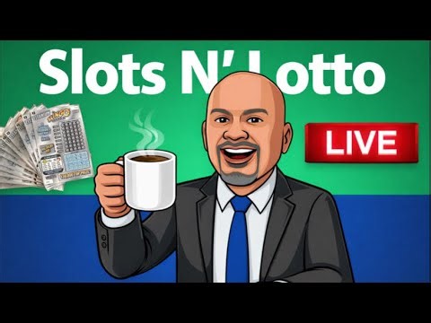 Slots N' Lotto is live! Coffee ☕️& Slingo ￼Titanium #wisconsinlottery #scratchofftickets