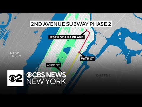 Phase 2 of Second Avenue subway project will cost $1.9 billion, MTA says