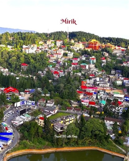 Mirik lake, Mirik town, Sumendu Lake Darjeeling, West Bengal, Scenic beauty of Mirik, Darjeeling
