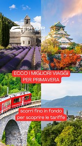 Ecco i migliori viaggi di primavera! 🌸 | Esitur Viaggi Organizzati