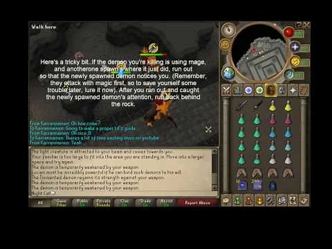 Runescape - Tormented Demons solo guide 30 Kills PER HOUR