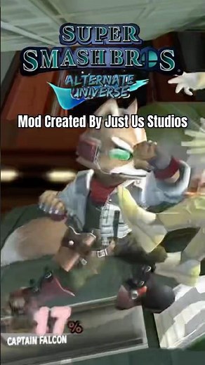 New Fox Moveset in Super Smash Bros Alternate Universe #smashbros #supersmashbros #fox