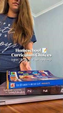 My open & go, simple, but effective (and fun!) homeschool picks 😊