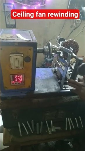 ceiling fan winding kaise karen # ceiling fan winding ## #electrical