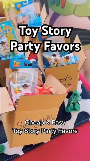 Toy Story Party Favors For A Kids Birthday Party