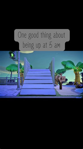 There is nothing like a 5am beach walk #acnh #animalcrossing #cozy #beach