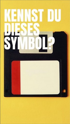 Warum dieses Symbol jeder kennt 😳💾#Diskette, #Computer, #Technik, #Retro, #Geschichte