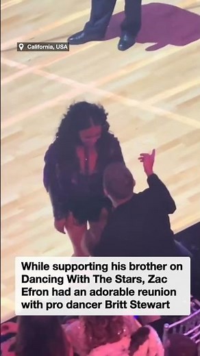 Zac Efron’s emotional reunion with High School Musical dancer