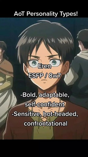Discussing MBTI and Enneagram Types of Eren, Mikasa, Reiner, and Bertholdt