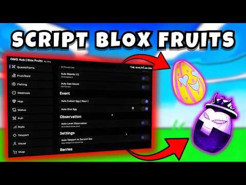 🍈THE BEST SCRIPT BLOX FRUITS🍈|🥚AUTOFARM NEW EVENT🥚|🔥EGG HUNT🔥|😱INSTANT EGGS😱|