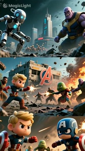 Super Girl Power 💥 | Fearless Hero| Animated Short 🔥 #cartoon #marvel #farmerstruggle #emtionalstory