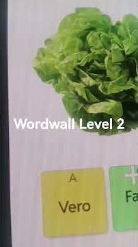 Wordwall Level 2