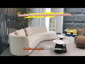 Crafting exquisite furniture, making life more comfortable.\nwww.caroti-home.com