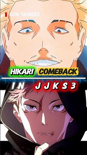 Hikari Comeback In JJKS3 EP 6 🤩 #shorts#anime#jjk