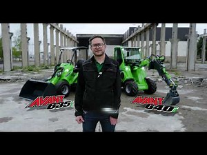 WALKAROUND THE NEW AVANT 635i AND 640i MINI LOADERS