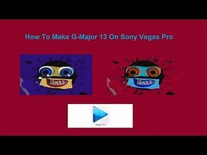 How To Make G-Major 13 On Sony Vegas Pro