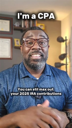 Still contribute to your IRA until 4/15/26‼️