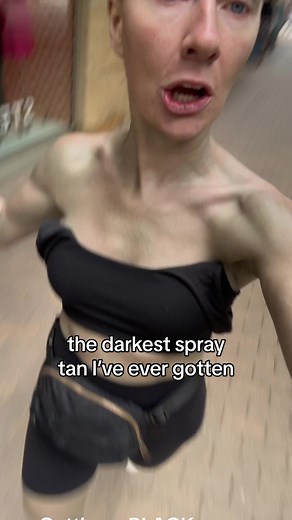 Getting a Black Spray Tan: The Darkest and Coolest Toned Experience