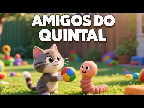 Amigos do Quintal 🎵 | Música Infantil Animada | Ritmo Colorê