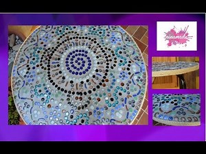 DIY. Mesa mosaico // Moisaic table.