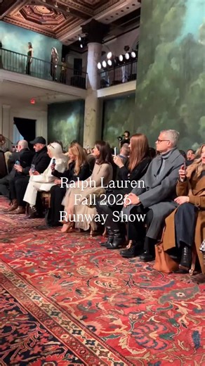 @ralphlauren fall ‘26 finale. Take a look at the full collection. Video: @elmercer | WWD