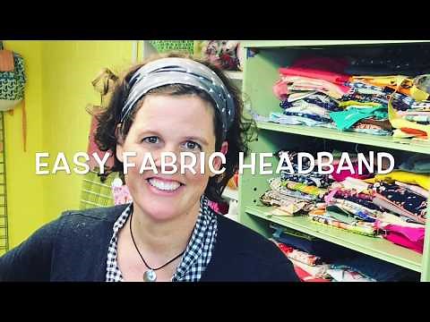Simple Stylish Headband Sewing Tutorial