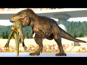ALL DINOSAURUS BATTLE ROYALE IN ARENA - JURASSIC WORLD EVOLUTION 2