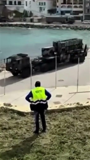 Κάρπαθος: Η άφιξη και μεταφορά της συστοιχίας των πυραύλων Patriot