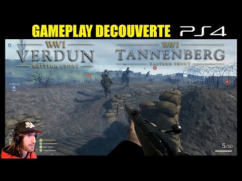 WWI VERDUN & TANNENBERG PS4 - GAMEPLAY REVEALED