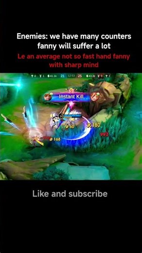 pov: you are an slow hand fanny😝 #mobilelegends #mlbb