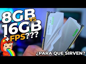 8GB vs 16GB in Gaming and Productivity 🤯 | Is 16GB of RAM Worth It?