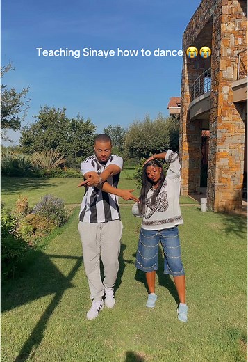 Teaching Sinaye the Art of Dance