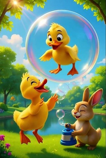 🎬 "Duck & Rabbit’s Bubble Trouble 🫧🦆🐰