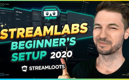 [中文字幕][2020] Streamlabs OBS Beginner's Tutorial_ Setup to Stream