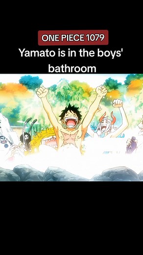Yamato Takes a Bath with the Boys in ONE PIECE 1079