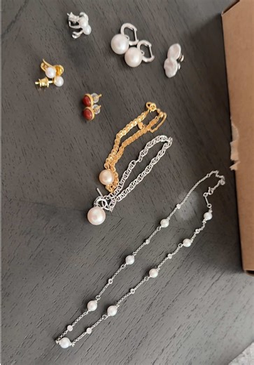 @LilyPearlShop I’ve never had a pearl haul I didn’t love 🤍 Thank you for bringing all my ideas to life and for the care you put into every single pearl. The quality is always unmatched ✨ #PearlLover #PearlJewelry #HandmadeJewelry #SupportSmallBusiness #HandmadeWithLove