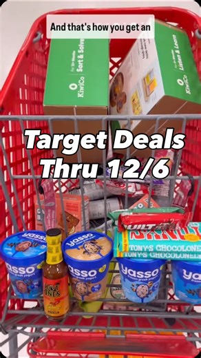 Amber on Instagram: "Target deals this week valid through 12/6 or until rebates expire. Comment AISLE to get the aisle app and a free $5 New to ibotta? Use my code rniiril and get $5 back on your first receipt! New to Fetch? Use my code AMBER1 and get points when you scan your first receipt! — @socialnature @fetchrewards @ibotta @littlespoon @gotoaisle @slatemilk @hotones @kiwico_inc @target @drinkpoppi @happyfamilyorganics @builtbar @tonyschocolonely_us @yasso @swagbucksofficial — #targetdeals 