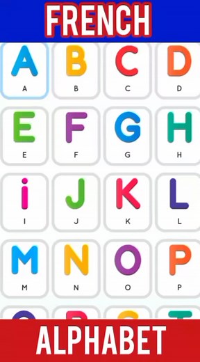 Alphabet #frenchlesson #aprenderfrances #learnfrench | Enmanuel Felix
