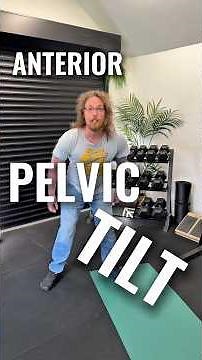 Anterior Pelvic Tilt exercises to stretch and strengthen, check out the full video attached #APT
