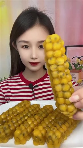 Corn Ice Mukbang Experience: Unique ASMR Eating Show