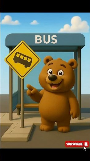 Bus Stop Sign #shorts #trafficsign #education