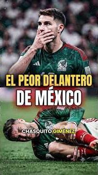 SANTIAGO GIMENEZ, el PEOR DELANTERO DE MÉXICO #seleccionmexicana #futbol #noticias