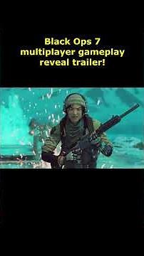 Black Ops 7 Multiplayer Gameplay Reveal Trailer COD BO7 multiplayer reveal trailer gameplay showcase