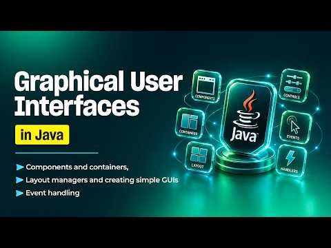 Build Your First Java Desktop App | JComponents, Layouts & Event Handling | Java Tutorial