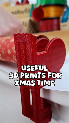 Nützliche Weinachts 3D-Druck Ideen /Useful Christmas 3D Print ideas #nobufil #3dgedruckt #christmas