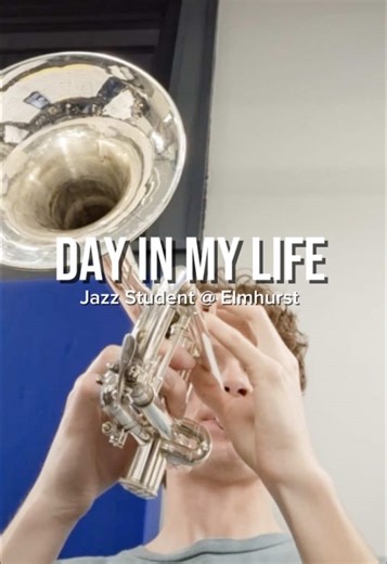 Follow Ryan as he takes you through a day in the life as a jazz student at Elmhurst! 🎺🎶 #elmhurst #university #dayinthelife #student